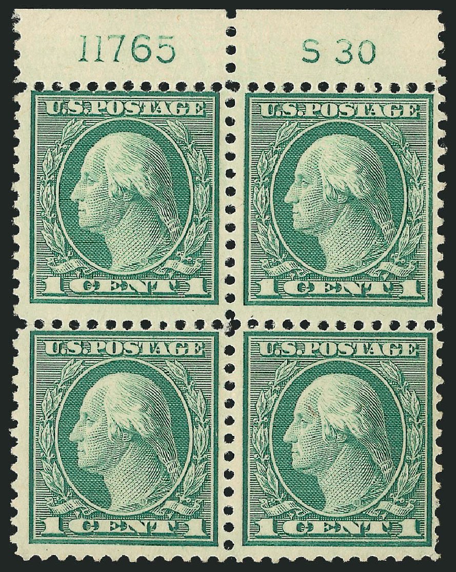 Values of US Stamp Scott Catalogue # 545: 1c 1921 Washington Rotary Perf 11. Robert Siegel Auction Galleries, Sep 2014, Sale 1078, Lot 588