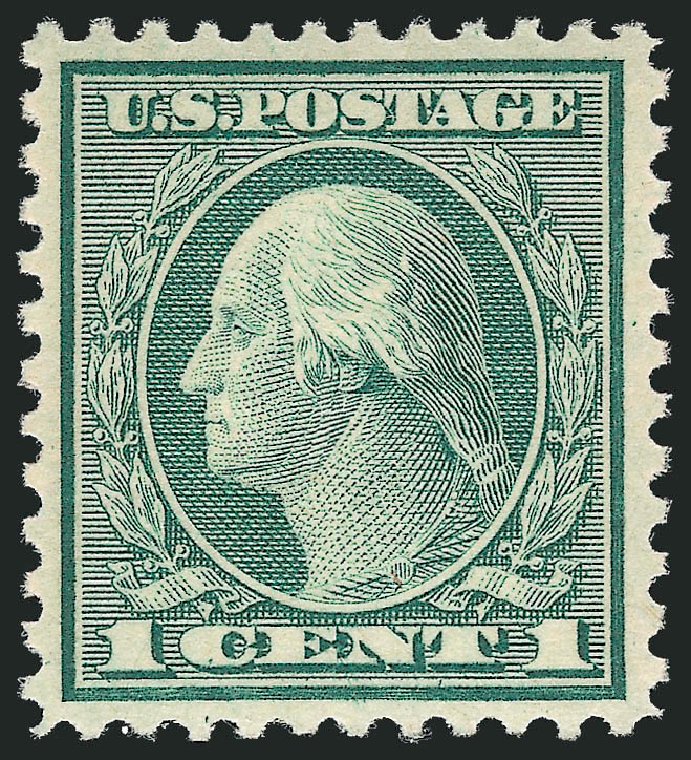 US Stamps Values Scott # 545: 1921 1c Washington Rotary Perf 11. Robert Siegel Auction Galleries, May 2013, Sale 1044, Lot 309
