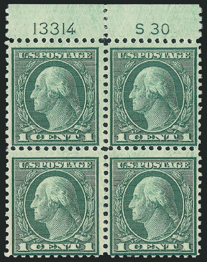 Value of US Stamp Scott Cat. 545: 1921 1c Washington Rotary Perf 11. Robert Siegel Auction Galleries, Sep 2009, Sale 976, Lot 2139