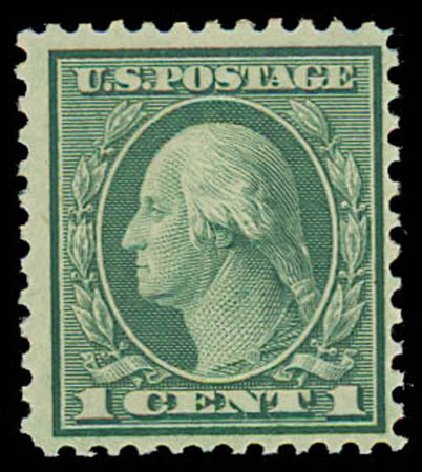 US Stamp Price Scott Catalogue 545: 1921 1c Washington Rotary Perf 11. Daniel Kelleher Auctions, Oct 2011, Sale 626, Lot 424