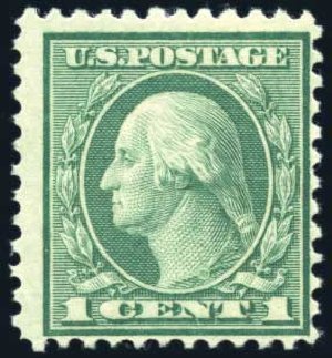 US Stamps Value Scott #545 - 1c 1921 Washington Rotary Perf 11. Harmer-Schau Auction Galleries, Feb 2010, Sale 84, Lot 1633
