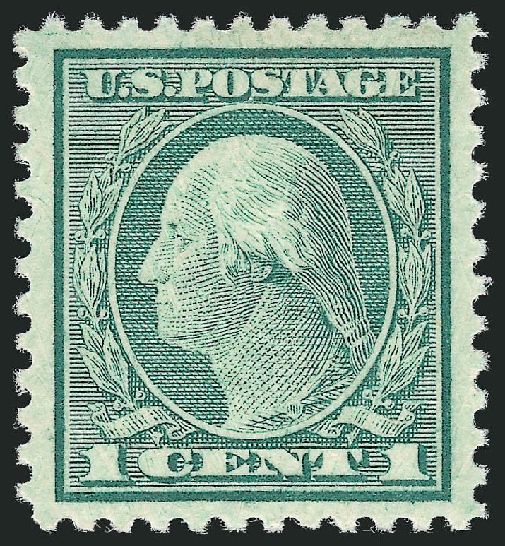 US Stamps Value Scott Catalogue #545 - 1c 1921 Washington Rotary Perf 11. Robert Siegel Auction Galleries, Dec 2013, Sale 1062, Lot 733