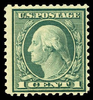 Costs of US Stamps Scott Catalog # 545 - 1921 1c Washington Rotary Perf 11. Daniel Kelleher Auctions, Apr 2013, Sale 636, Lot 416