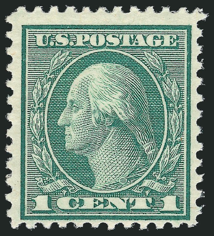 Prices of US Stamps Scott 545: 1c 1921 Washington Rotary Perf 11. Robert Siegel Auction Galleries, Oct 2011, Sale 1014, Lot 2046