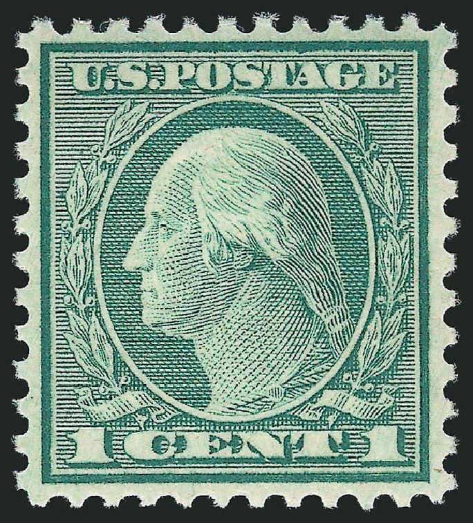 Prices of US Stamp Scott Catalog # 545 - 1c 1921 Washington Rotary Perf 11. Robert Siegel Auction Galleries, Feb 2015, Sale 1092, Lot 1366