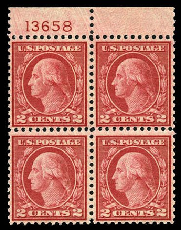 Value of US Stamp Scott 546: 1921 2c Washington Rotary Perf 11. Matthew Bennett International, Mar 2012, Sale 344, Lot 4677