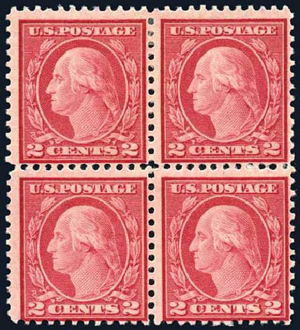 Values of US Stamps Scott Catalog #546: 2c 1921 Washington Rotary Perf 11. Harmer-Schau Auction Galleries, Jul 2010, Sale 86, Lot 557