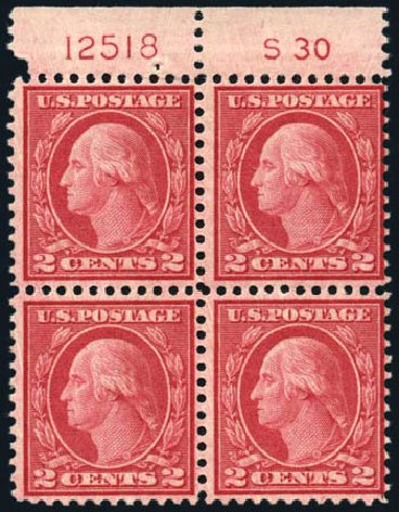 US Stamps Value Scott Cat. # 546 - 2c 1921 Washington Rotary Perf 11. Harmer-Schau Auction Galleries, Jul 2010, Sale 86, Lot 558
