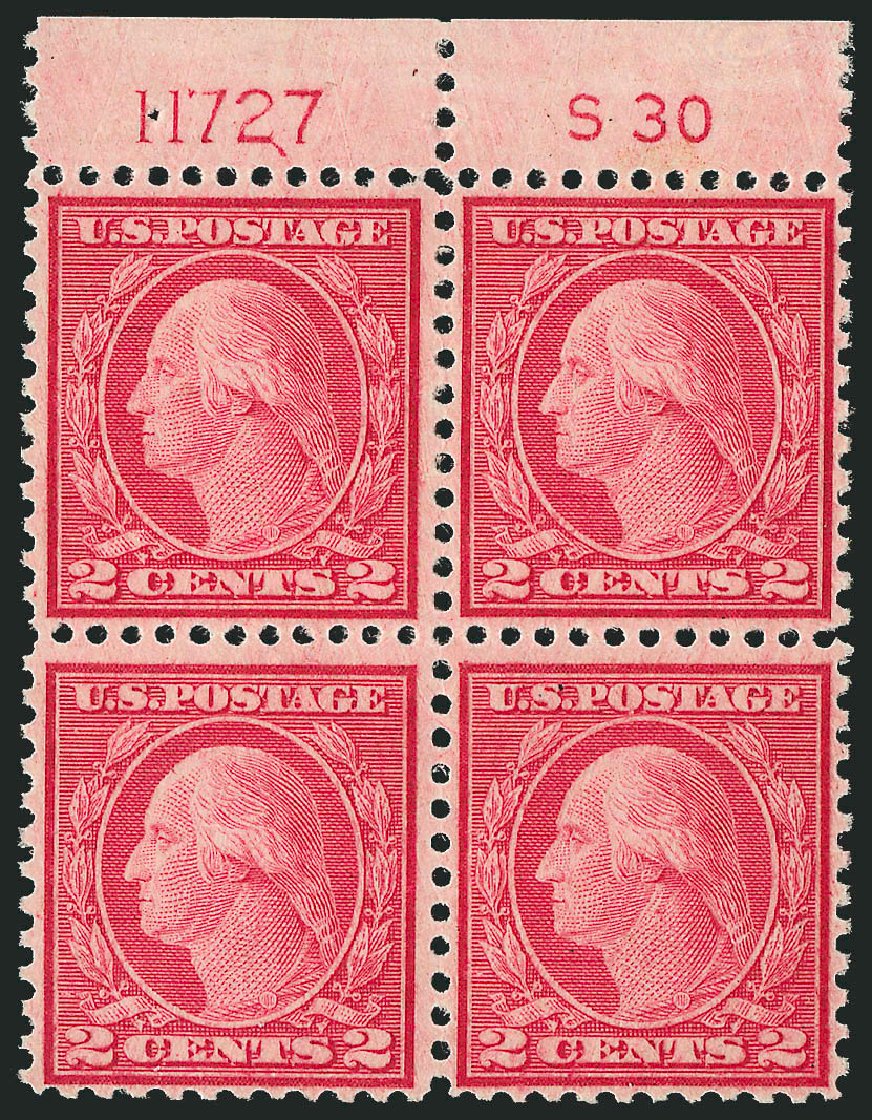 Value of US Stamp Scott Cat. 546 - 2c 1921 Washington Rotary Perf 11. Robert Siegel Auction Galleries, Sep 2014, Sale 1078, Lot 589