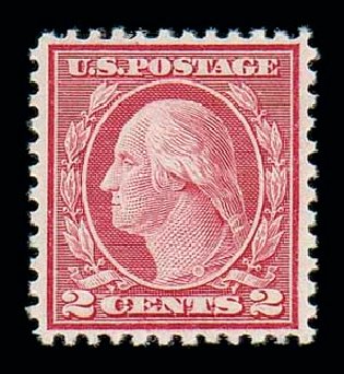 Price of US Stamp Scott 546 - 2c 1921 Washington Rotary Perf 11. Matthew Bennett International, Dec 2007, Sale 325, Lot 2210