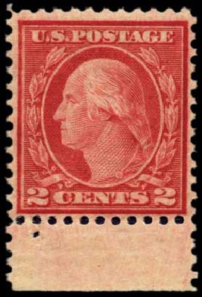 Cost of US Stamps Scott Catalogue 546 - 2c 1921 Washington Rotary Perf 11. Harmer-Schau Auction Galleries, Feb 2012, Sale 92, Lot 1201