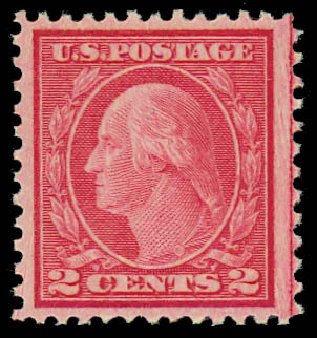US Stamp Prices Scott Catalogue #546 - 1921 2c Washington Rotary Perf 11. Daniel Kelleher Auctions, Jul 2011, Sale 625, Lot 1061