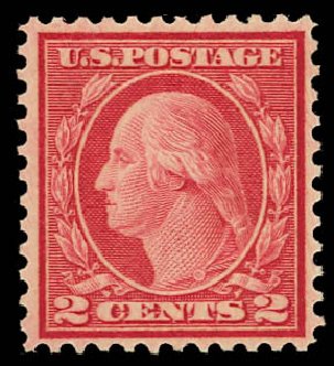 Price of US Stamp Scott Cat. #546: 1921 2c Washington Rotary Perf 11. Daniel Kelleher Auctions, Jan 2012, Sale 628, Lot 551