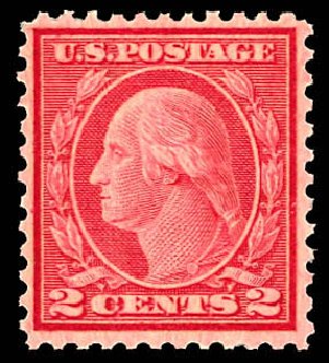 Value of US Stamp Scott Catalog 546: 2c 1921 Washington Rotary Perf 11. Daniel Kelleher Auctions, Dec 2012, Sale 633, Lot 931