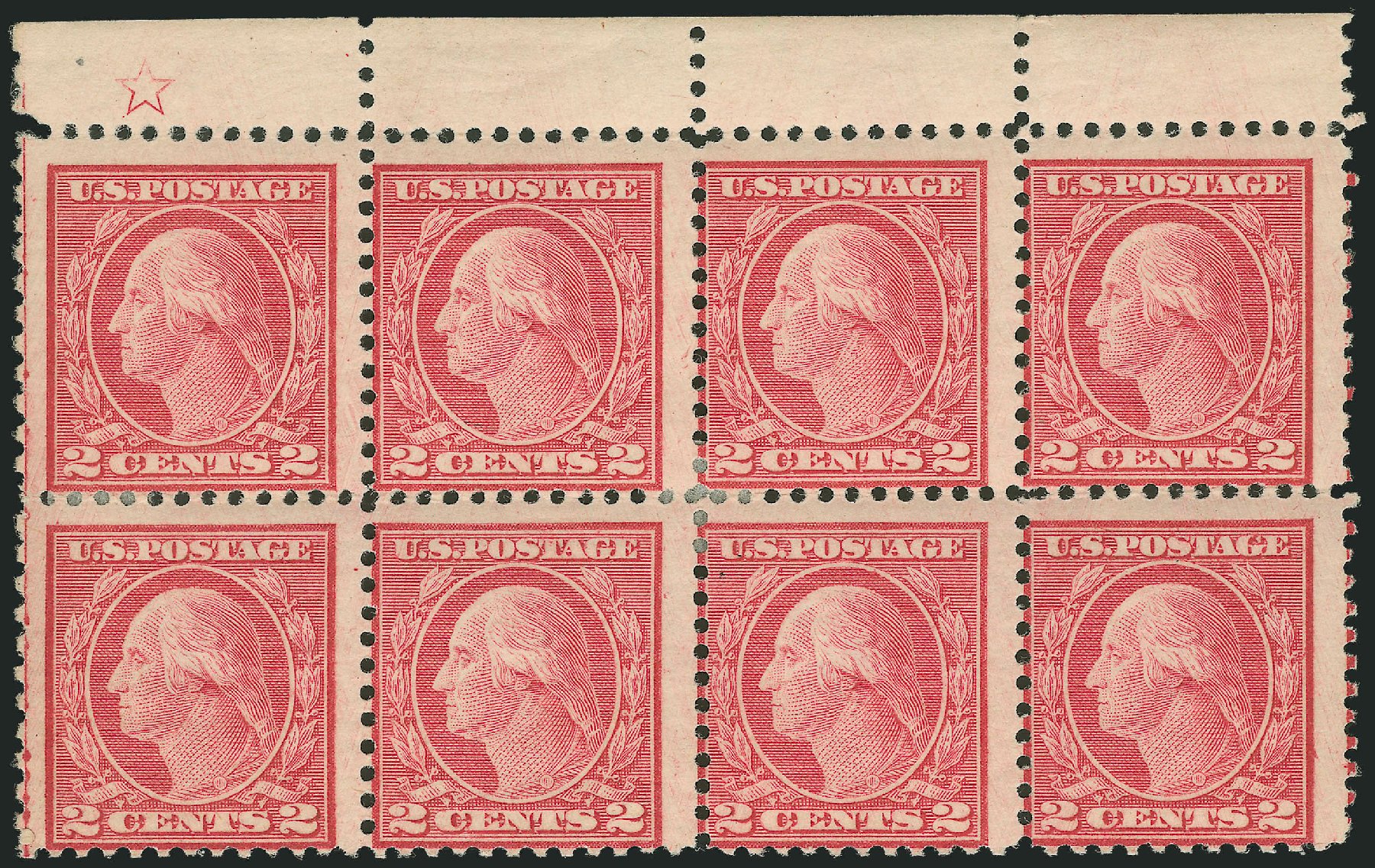 Value of US Stamps Scott Cat. #546 - 2c 1921 Washington Rotary Perf 11. Robert Siegel Auction Galleries, Dec 2010, Sale 1001, Lot 2121