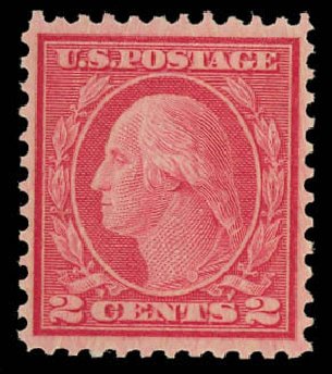 Cost of US Stamp Scott 546 - 1921 2c Washington Rotary Perf 11. Daniel Kelleher Auctions, Oct 2012, Sale 632, Lot 1404