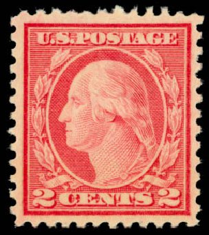 US Stamps Price Scott Catalog 546: 2c 1921 Washington Rotary Perf 11. Daniel Kelleher Auctions, Oct 2014, Sale 660, Lot 2424