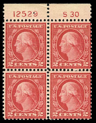 Values of US Stamp Scott Catalogue # 546 - 1921 2c Washington Rotary Perf 11. Matthew Bennett International, Mar 2012, Sale 344, Lot 4675