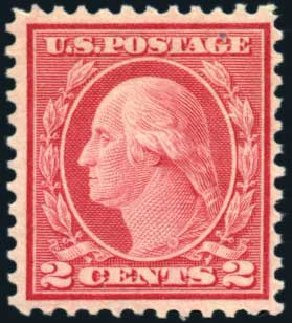 US Stamps Price Scott #546 - 1921 2c Washington Rotary Perf 11. Harmer-Schau Auction Galleries, Mar 2011, Sale 89, Lot 345