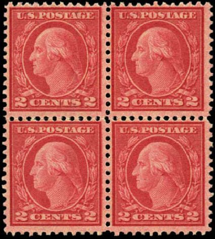 Costs of US Stamps Scott Cat. # 546 - 1921 2c Washington Rotary Perf 11. Harmer-Schau Auction Galleries, Feb 2012, Sale 92, Lot 1202