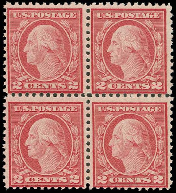 US Stamps Values Scott Cat. # 546: 1921 2c Washington Rotary Perf 11. H.R. Harmer, Jun 2013, Sale 3003, Lot 1392