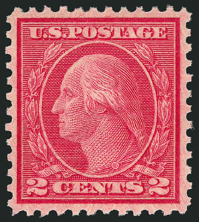 Values of US Stamp Scott # 546: 1921 2c Washington Rotary Perf 11. Robert Siegel Auction Galleries, Sep 2009, Sale 968B, Lot 722