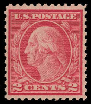 Prices of US Stamp Scott Catalog 546 - 2c 1921 Washington Rotary Perf 11. Daniel Kelleher Auctions, Oct 2012, Sale 632, Lot 1403