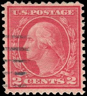 US Stamp Price Scott #546: 2c 1921 Washington Rotary Perf 11. Regency-Superior, Nov 2014, Sale 108, Lot 963