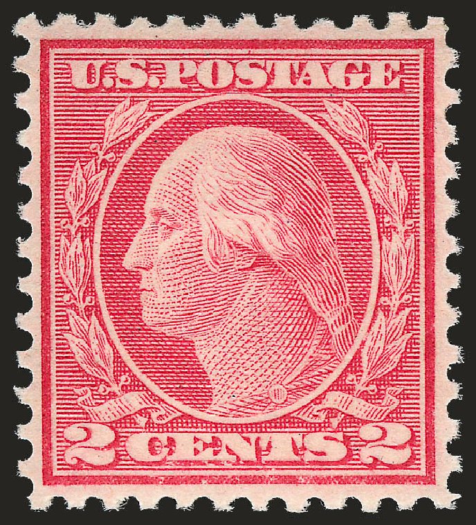 US Stamp Value Scott Catalogue # 546: 2c 1921 Washington Rotary Perf 11. Robert Siegel Auction Galleries, Jun 2009, Sale 975, Lot 1963