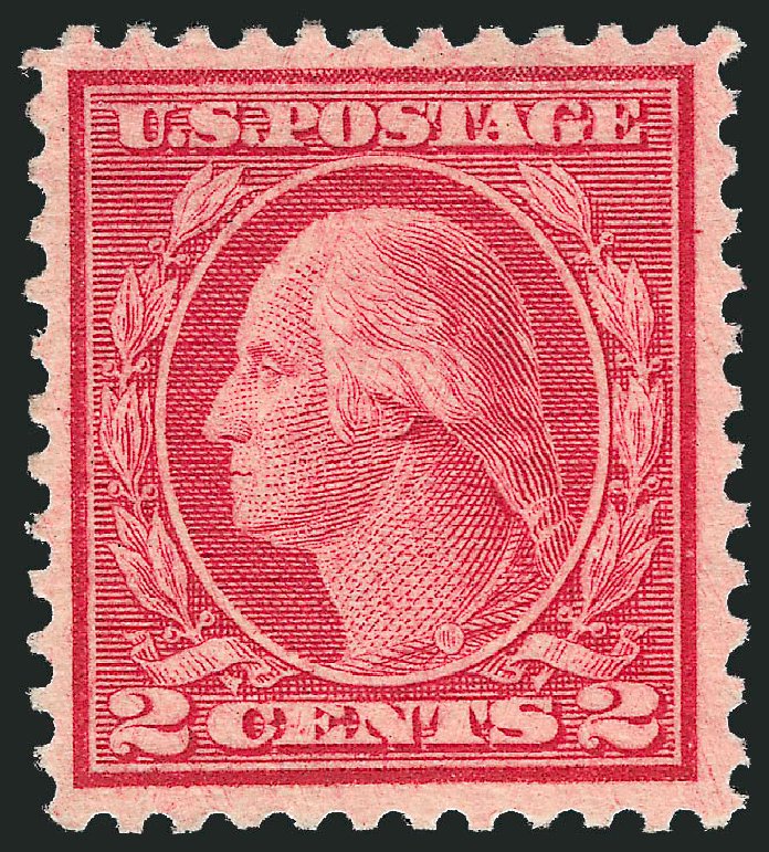 US Stamps Price Scott Cat. 546: 1921 2c Washington Rotary Perf 11. Robert Siegel Auction Galleries, Oct 2012, Sale 1033, Lot 4246