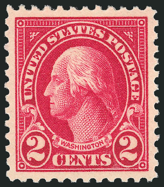 Price of US Stamps Scott 554: 2c 1923 Washington Perf 11. Robert Siegel Auction Galleries, Apr 2010, Sale 984, Lot 960