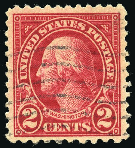 US Stamps Price Scott Catalogue 554: 2c 1923 Washington Perf 11. Matthew Bennett International, Feb 2015, Sale 351, Lot 224