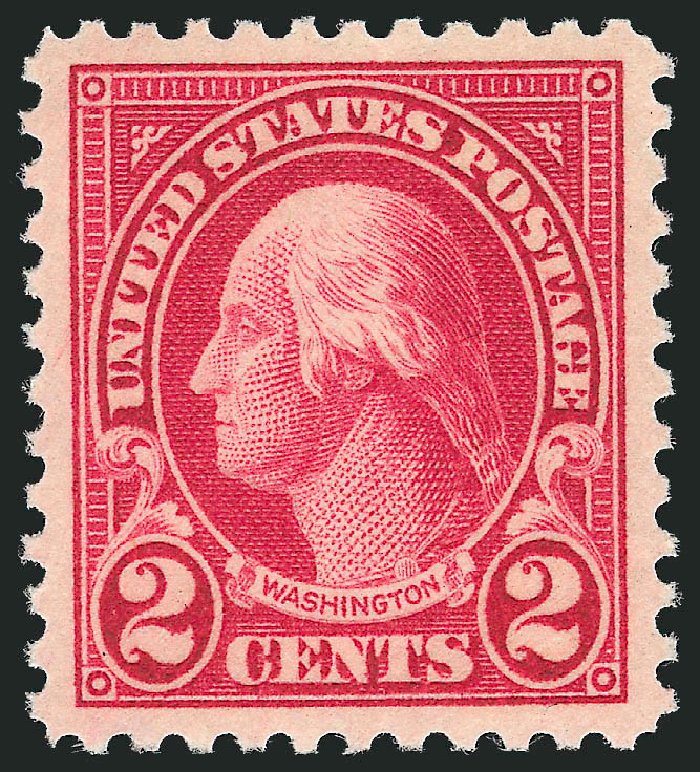 Prices of US Stamp Scott # 554 - 2c 1923 Washington Perf 11. Robert Siegel Auction Galleries, Nov 2012, Sale 1034, Lot 482