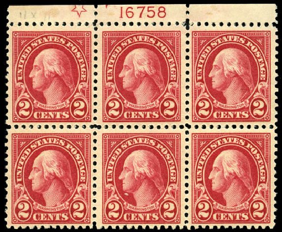 Costs of US Stamp Scott Catalog # 554: 2c 1923 Washington Perf 11. Matthew Bennett International, Jun 2008, Sale 328, Lot 1036