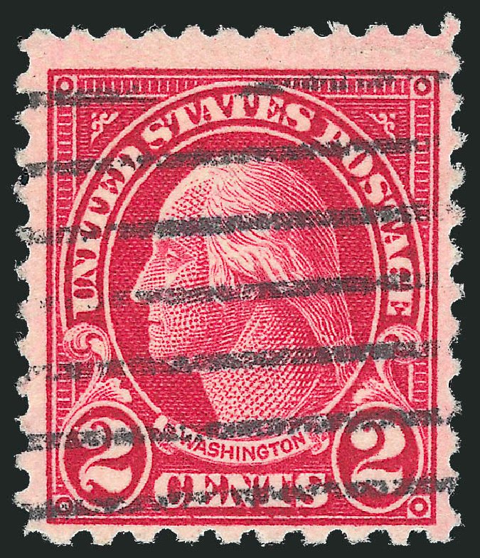 US Stamps Values Scott #554: 2c 1923 Washington Perf 11. Robert Siegel Auction Galleries, Sep 2012, Sale 1028, Lot 466