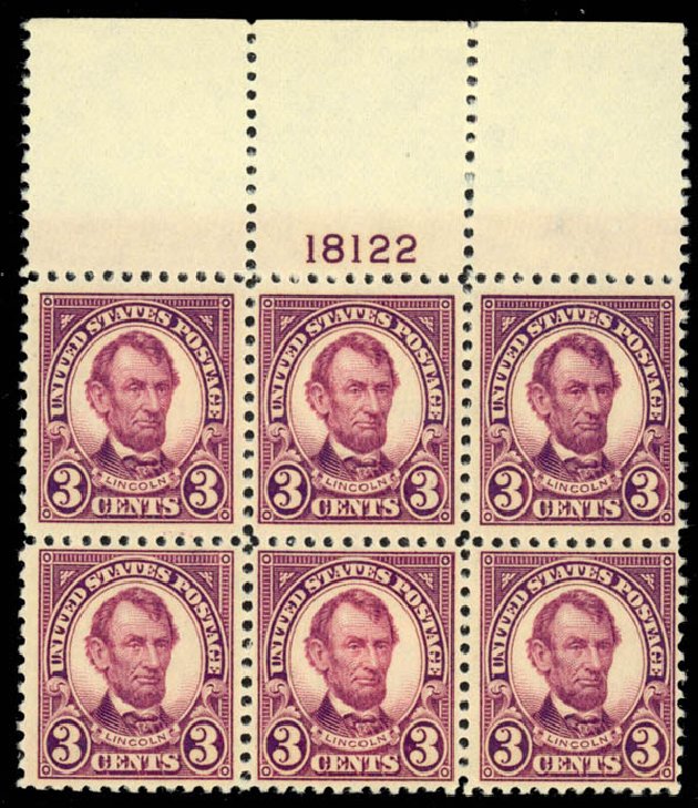 Cost of US Stamp Scott Catalog # 555: 1923 3c Lincoln Perf 11. Daniel Kelleher Auctions, Mar 2014, Sale 648, Lot 2248