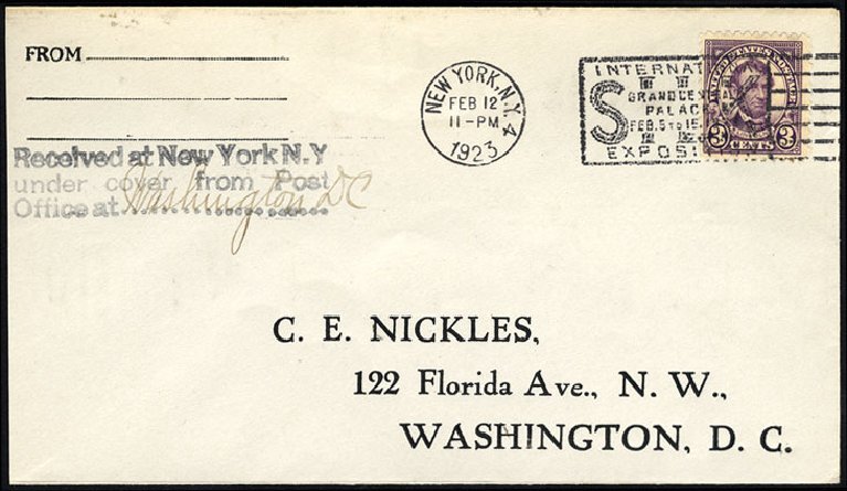 Values of US Stamp Scott Cat. # 555: 1923 3c Lincoln Perf 11. Cherrystone Auctions, Nov 2013, Sale 201311, Lot 71