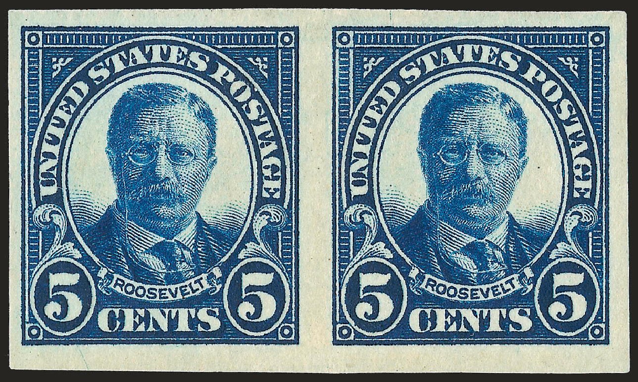 Price of US Stamp Scott Catalogue 557 - 1923 5c Roosevelt Perf 11. Robert Siegel Auction Galleries, Jun 2010, Sale 992, Lot 2530