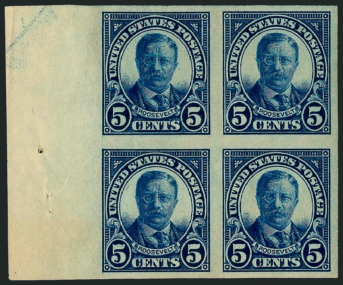 Cost of US Stamps Scott Catalog #557: 1923 5c Roosevelt Perf 11. Robert Siegel Auction Galleries, Dec 2010, Sale 1001, Lot 2133