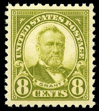 US Stamp Prices Scott Catalog #560: 1923 8c Grant Perf 11. Matthew Bennett International, Apr 2008, Sale 326, Lot 497
