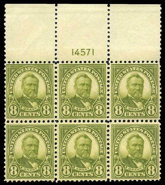 Values of US Stamp Scott Catalogue #560: 8c 1923 Grant Perf 11. Matthew Bennett International, May 2014, Sale 350, Lot 664