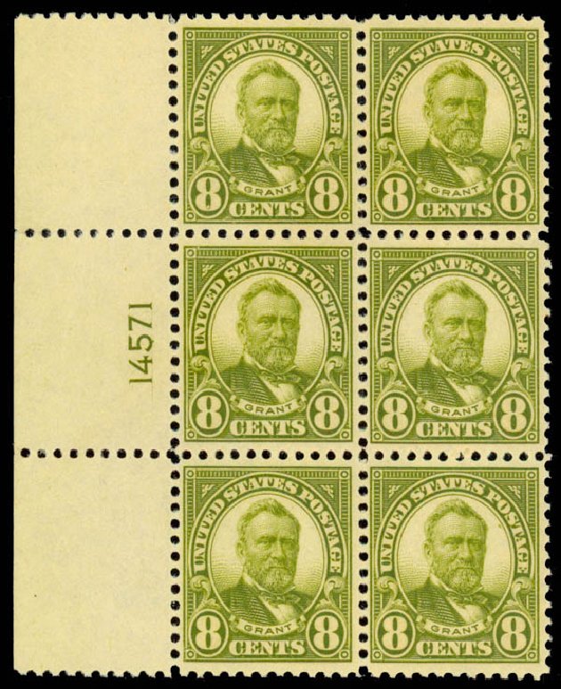 US Stamp Price Scott Cat. #560 - 1923 8c Grant Perf 11. Daniel Kelleher Auctions, Jan 2015, Sale 663, Lot 1896