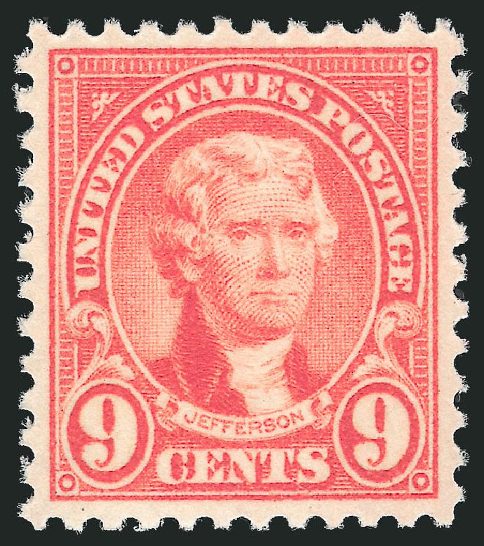 Prices of US Stamps Scott Catalog #561: 1923 9c Jefferson Perf 11. Robert Siegel Auction Galleries, Mar 2011, Sale 1007, Lot 2840