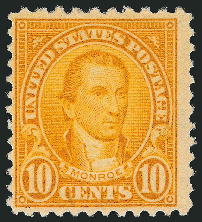 Price of US Stamp Scott Cat. #562: 1923 10c Monroe Perf 11. Robert Siegel Auction Galleries, Dec 2010, Sale 1001, Lot 2141
