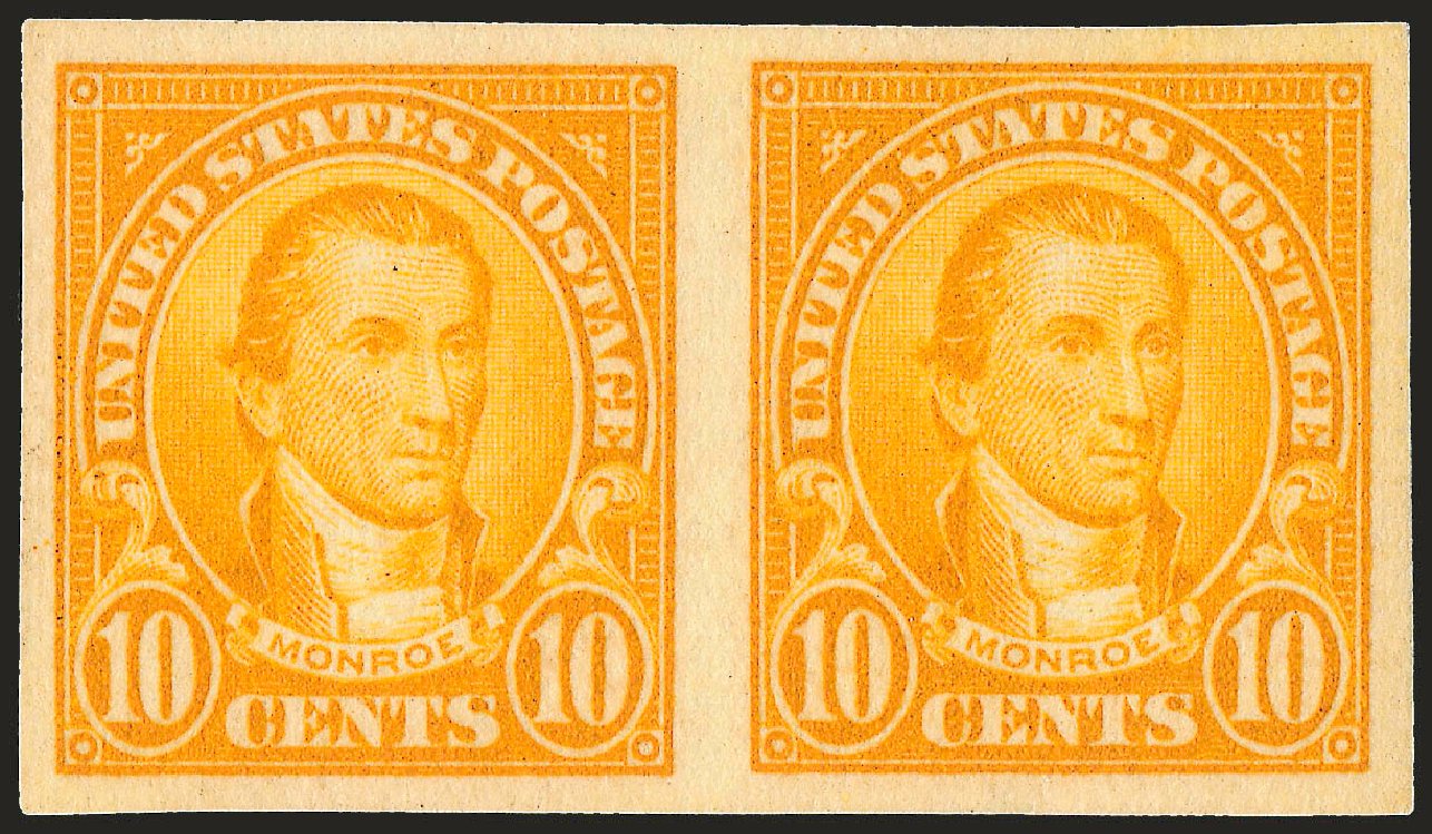 US Stamp Value Scott # 562 - 1923 10c Monroe Perf 11. Robert Siegel Auction Galleries, Jun 2010, Sale 992, Lot 2531