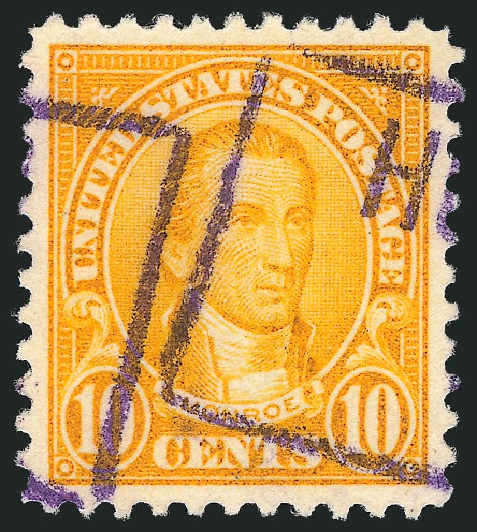 US Stamp Prices Scott # 562 - 1923 10c Monroe Perf 11. Robert Siegel Auction Galleries, Dec 2009, Sale 982, Lot 5945