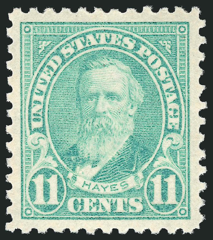 Price of US Stamp Scott Catalogue 563: 11c 1923 Hayes Perf 11. Robert Siegel Auction Galleries, Dec 2013, Sale 1062, Lot 741