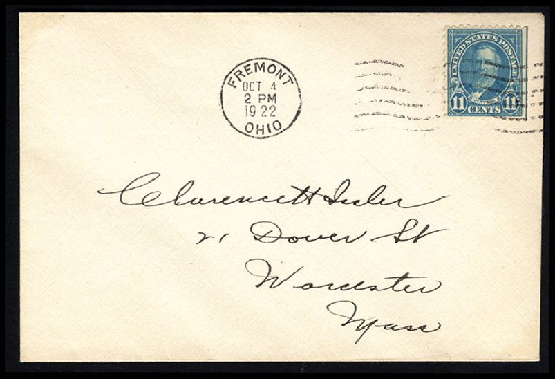 US Stamp Prices Scott Catalogue #563: 1923 11c Hayes Perf 11. Cherrystone Auctions, Nov 2013, Sale 201311, Lot 74