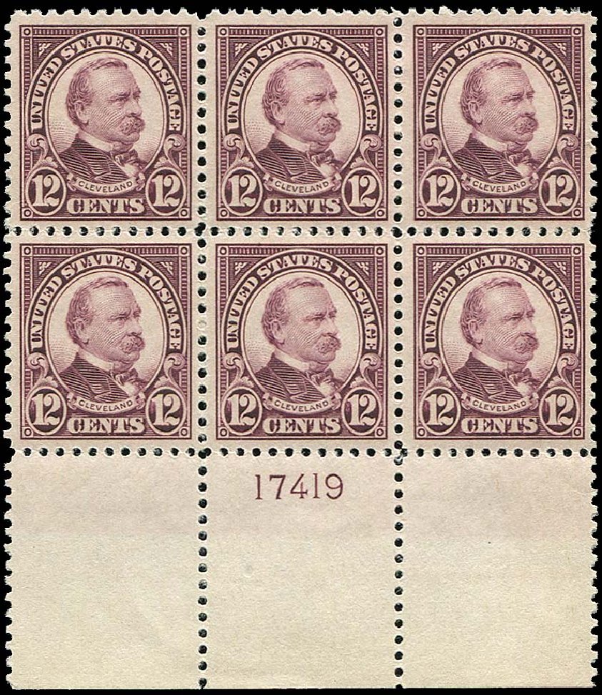 US Stamps Values Scott Cat. #564 - 12c 1923 Cleveland Perf 11. Regency-Superior, Nov 2014, Sale 108, Lot 1367