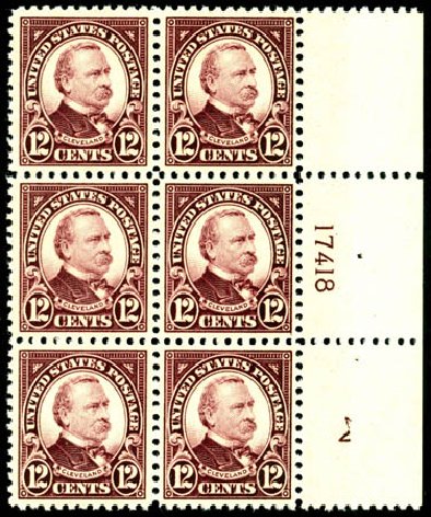 Price of US Stamp Scott #564: 1923 12c Cleveland Perf 11. Matthew Bennett International, Jun 2008, Sale 328, Lot 1044